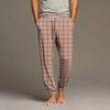 Men's Drawstring Pocket Cuffed Casual Pants Home Sleep Pants