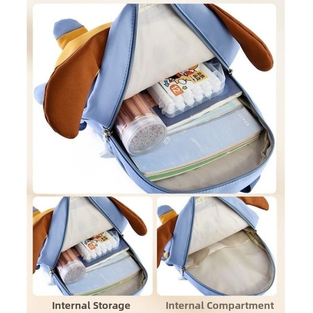 Large Capacity Students Backpacks Cute Girls School Bags Cartoon Puppy Backpack  Primary School