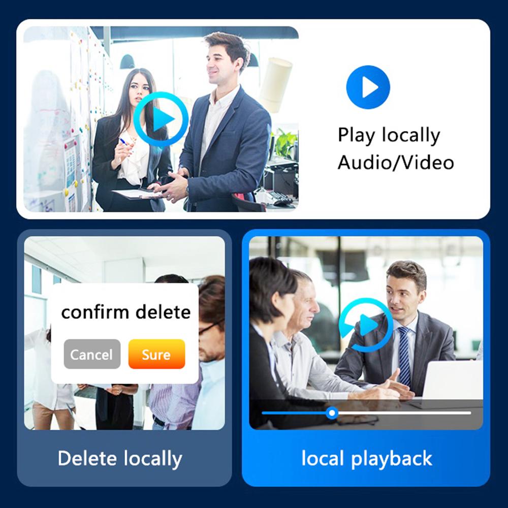 1080P Digital Law Enforcement Recorder, High-Definition Night Vision Action Video, Small Portable Duty Camera