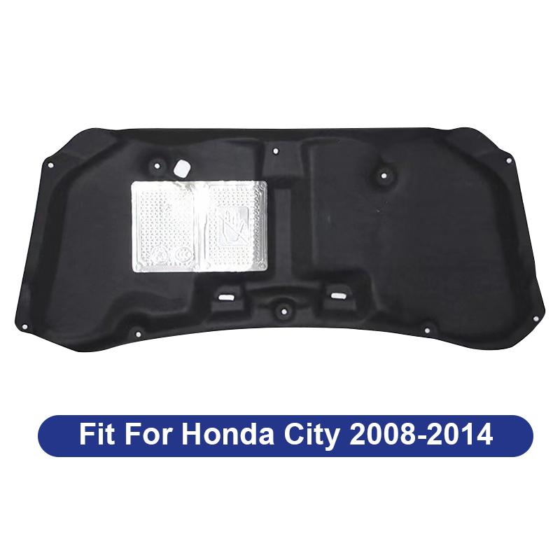 Black Auto Engine Soundproof Cotton For Honda City 2008-2014/2015-2019 Car Accessories Sound Insulation Cotton Can Reduce Noise