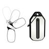 Folding Legless Nose Clip Reading Glasses Men Women Mini Portable Hyperopia Eyeglasses With Keychain Glasses Box