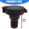Fuel Filler Cap With Safety Lock Mechanism Boat Fuel Deck Fill/Filler 1.5" Hose For Fishing Boats Campers Trailers