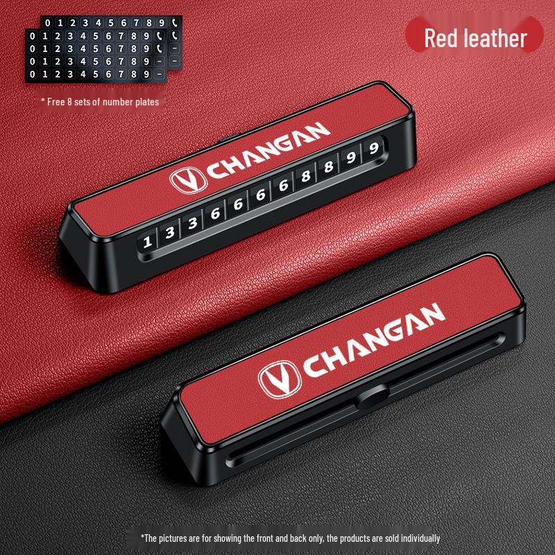 Changan CS Series Temporary Parking Plate & Car Phone Card
