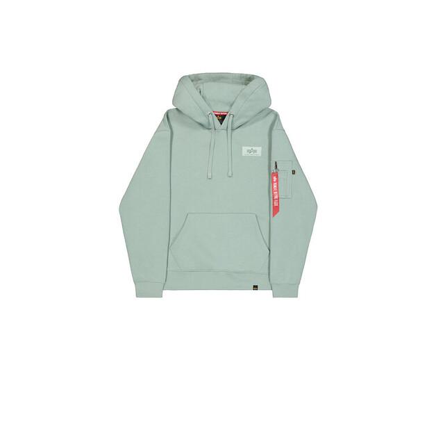 Толстовка Alpha Industries Backprint Hoodie EU 1XL
