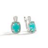 Natural Amazonite Jewelry Set Oval 7*9mm Earring Ring Real Gemstone925 Sterling Silver Fine Jewelry for Women Wife Mom Nice Gift