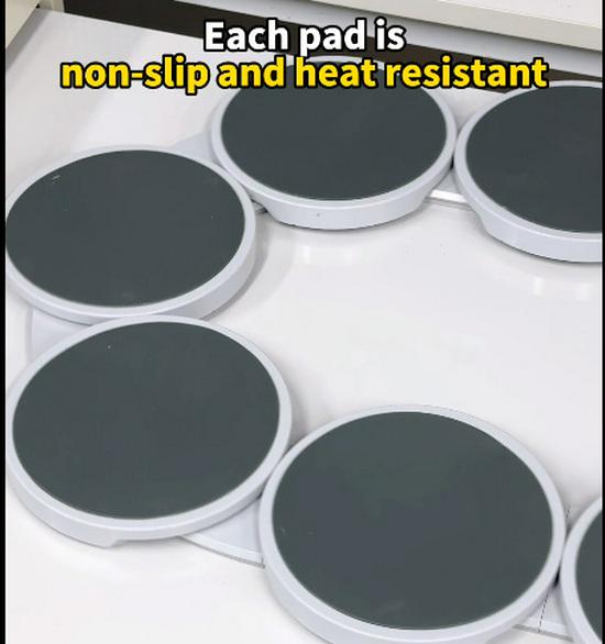 Die Drehteller-Revolution: Tragbares Drehbarer Esstisch