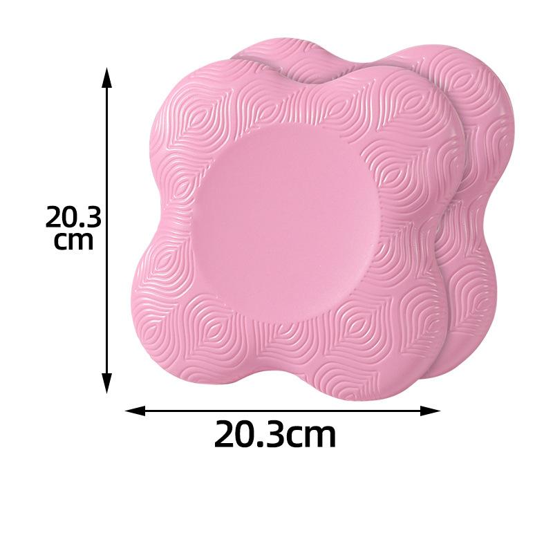 8 Shape Tensioner Tpe Thickened Anti Slip Yoga Kneeling Protective Pad Knee Slow Rebound Non-Slip Sports Fitness Mat Solid Elbow