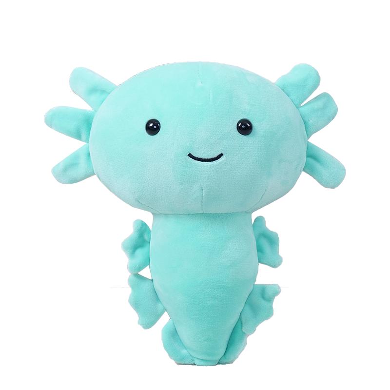 Cute Axolotl Plush Toy, Soft Stuffed Animal Salamander Plush Pillow, Kawaii Plush Toy for Kids