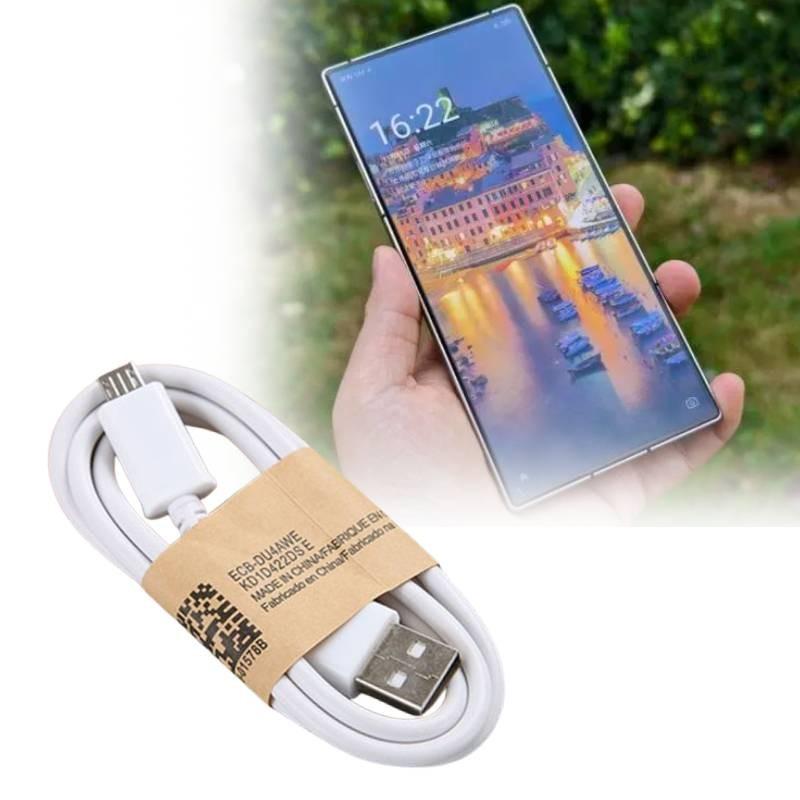 White Usb Micro Data Cable Fast Charger For Samsung Galaxy Android Phone Tools