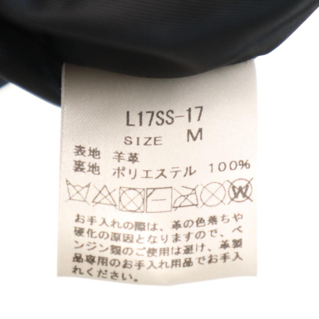 LIDNM made in Japan leather jacket M black Women Used