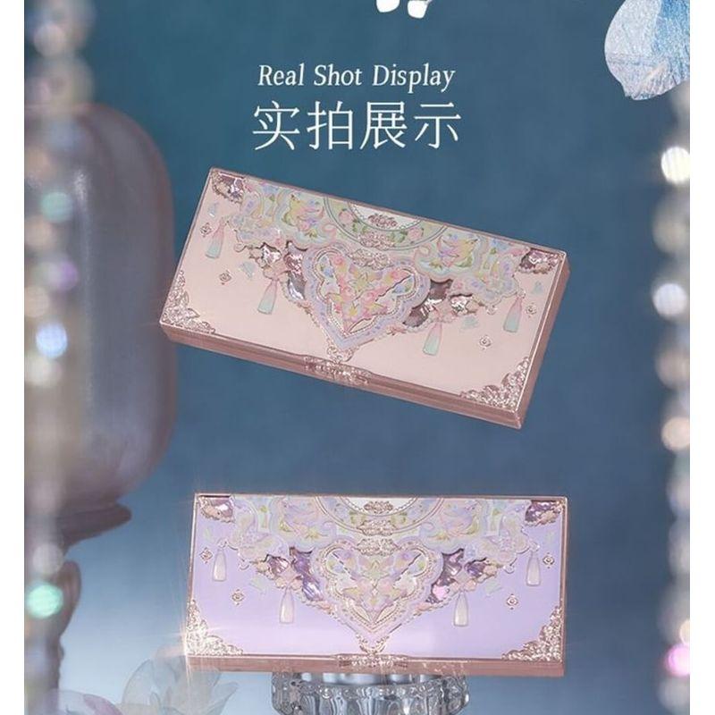 Flower Knows - Butterfly Cloud Collar Embossed Six-Color Makeup Palette - 02