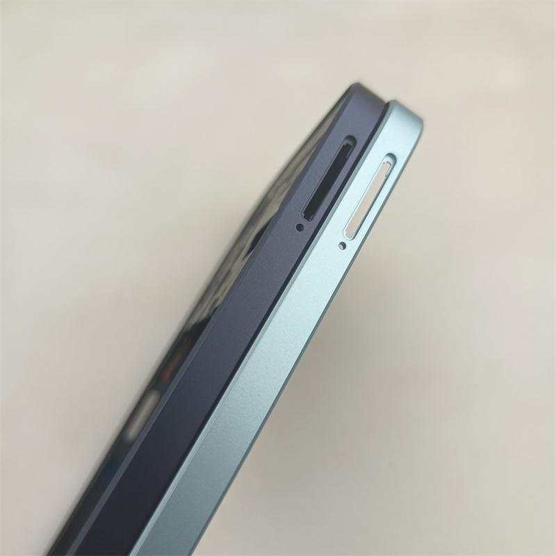 For OPPO Realme C33 RMX3624 Phone Housing Middle Frame+Battery Cover Panel Rear  Housing Rear  Replacement Parts