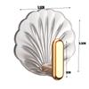 10Pcs Shell Shape Wall Hook Kitchen Bathroom Multifunction Punch Free Hooks Coat Hanger Home Decoration Paste Style Hooks New