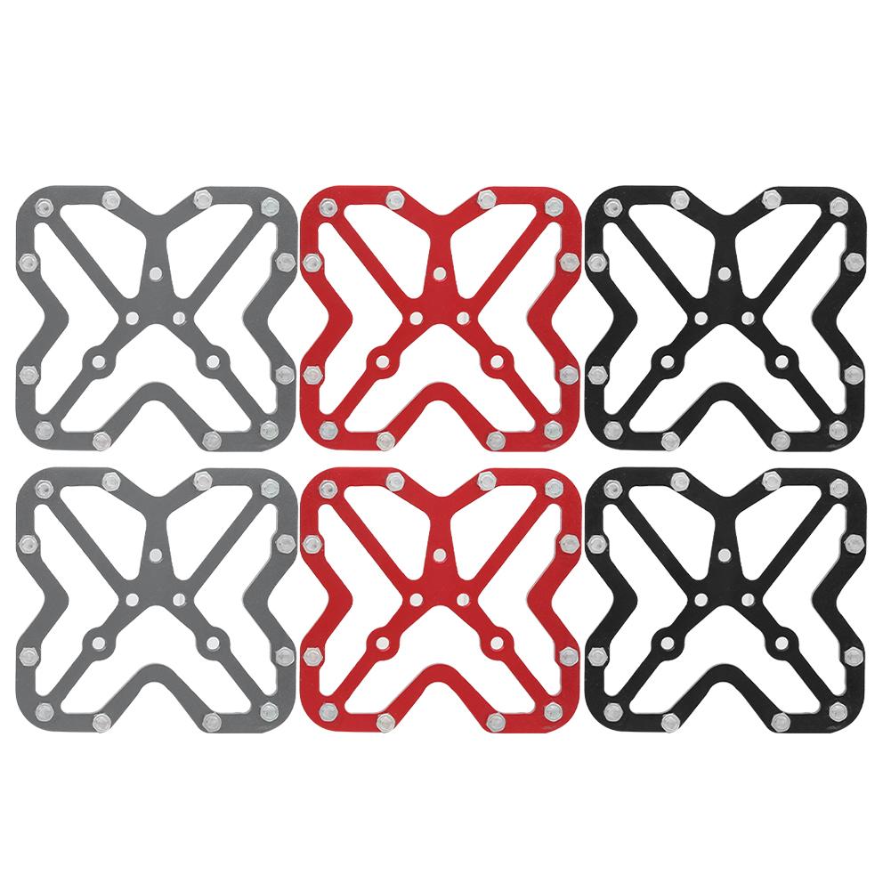 Lightweight Clipless Pedal  Adapters Bike Pedal Wear Resistant Bike Treadle Riding Road Bike for Mountain Bike Cycling