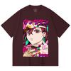230 Gsm 100% Cotton Dandadan V21 Momo Print Unisex Heavy Cotton T Shirt