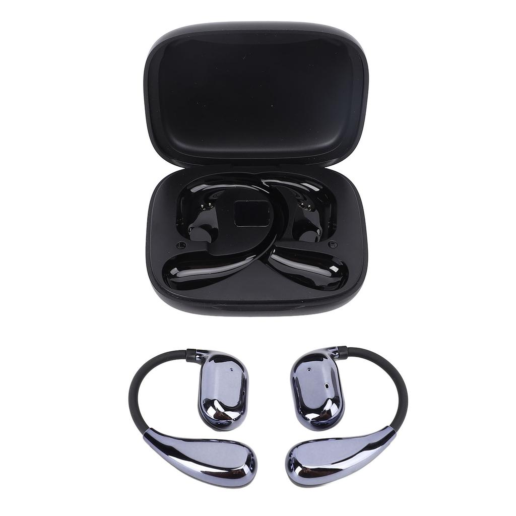 Übersetzer Ohrhörer Schwarz Bluetooth Drahtlos Professionell Echtzeit KI Sprachübersetzung Ohrhörer