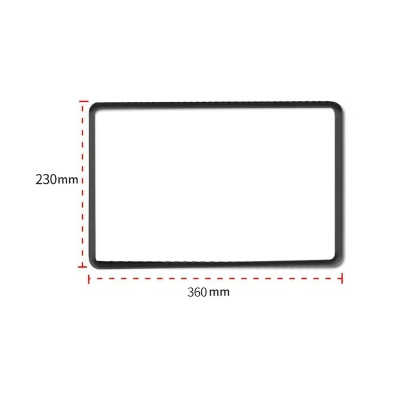 For Tesla Model Y Juniper/Model 3 Highland Silicone Screen Frame Protector Rearview Mirror Protective Trim Cover Accessories