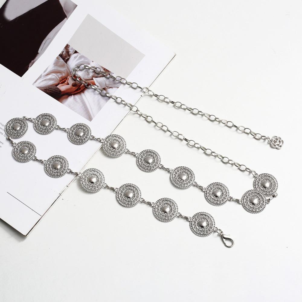 Gold Color Chain Belt Vintage Waist Chain New Chain Waistband  Skirt Decor