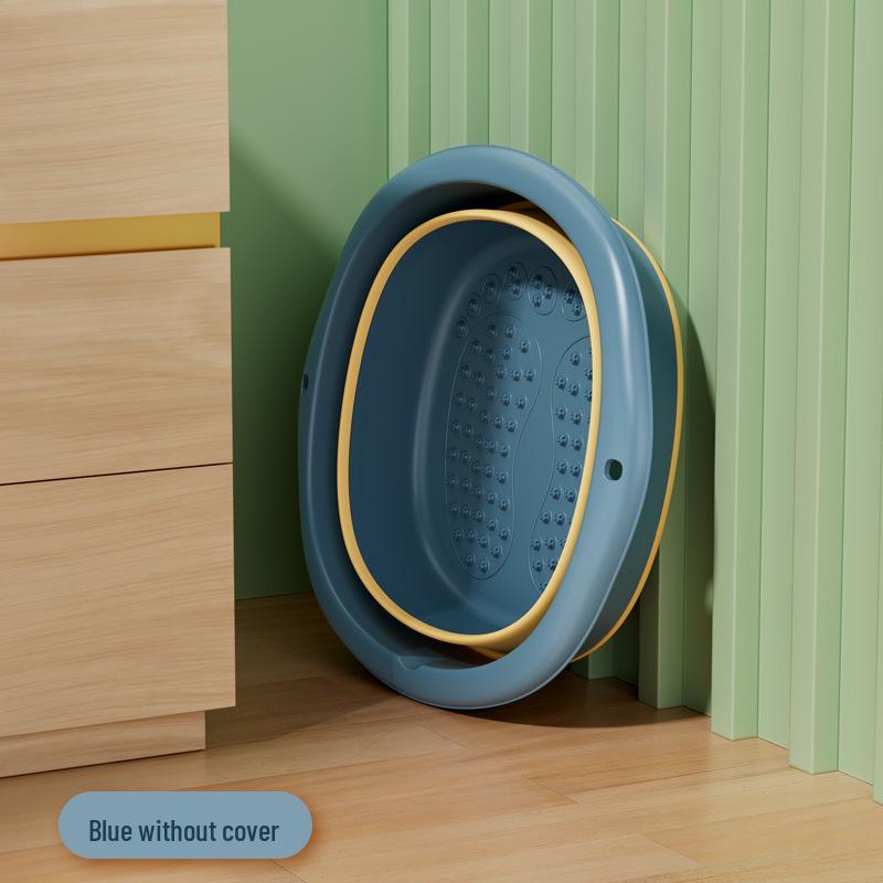 Förtjockat fotbadkar i plast med massagefunktion för vuxna och seniorer