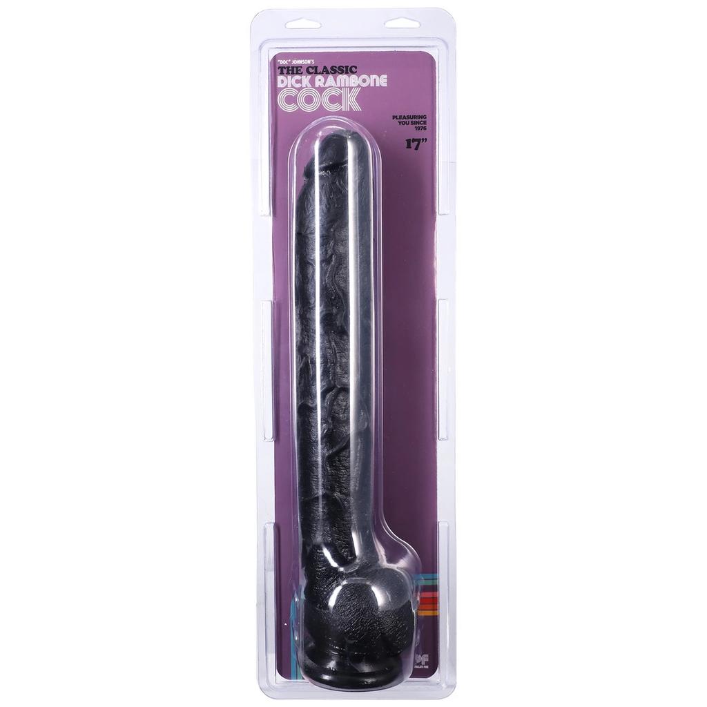 Doc Johnson - Classic Dildo with Testicles and Suction Cup
