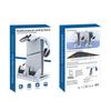 Cooling Stand Compatible For PS5 Slim Disc & Digital Console Dual Controller Charging Station With Headset Holder