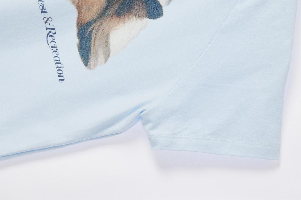 REST&RECREATION Riri Crop T-Shirt Skyblue
