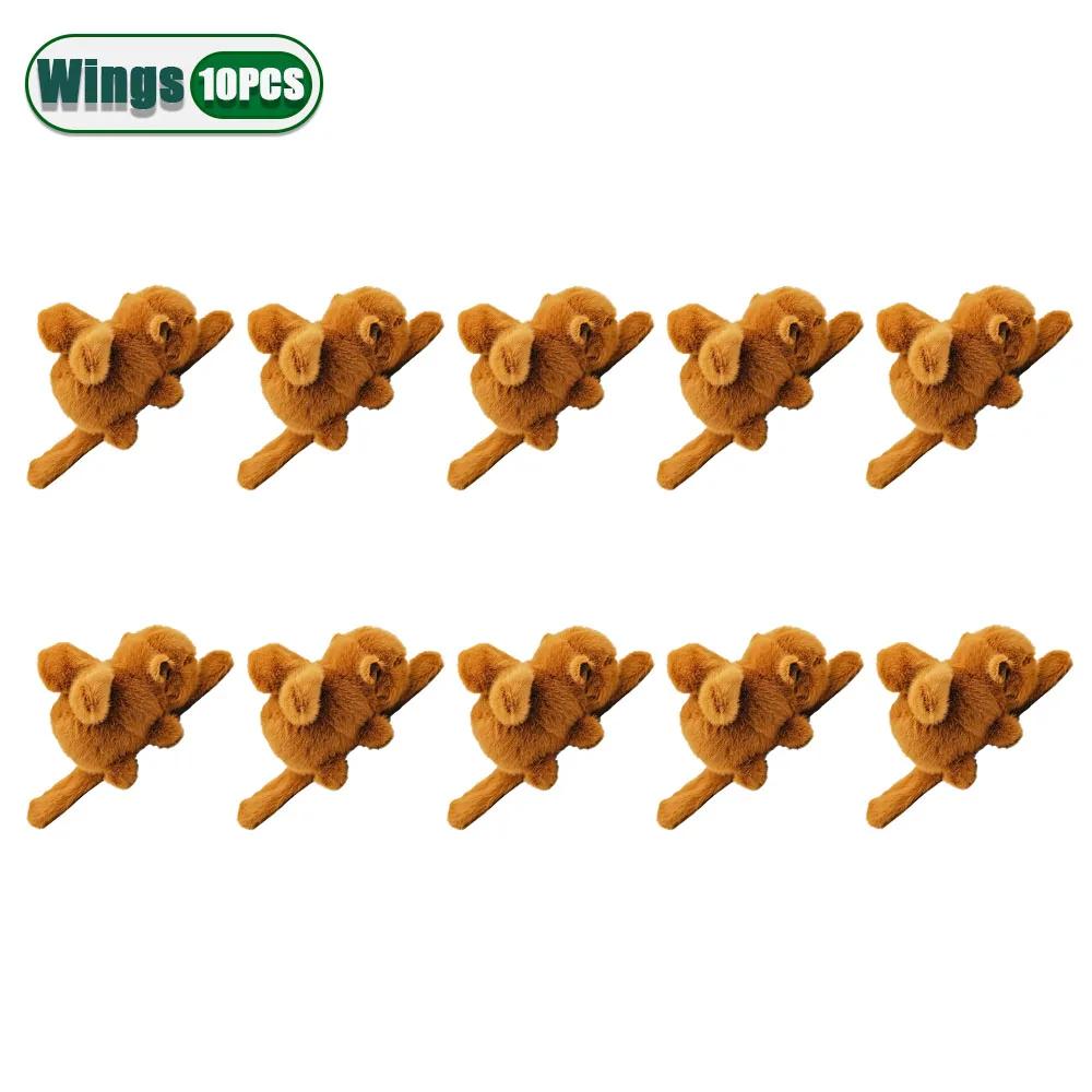 1-10 STÜCKE Rytanda Capybara Klatschkreis Spielzeug Capybara Plüsch Handring Spaß Pop Kreise Kinder Geschenk Klatsch Schnapp Wickel Armband