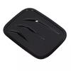 Car Accessories Fuel Filler Door Highlander Cover Bright Black Made Of ABS Material Practical Design For 2024 2025 Models
