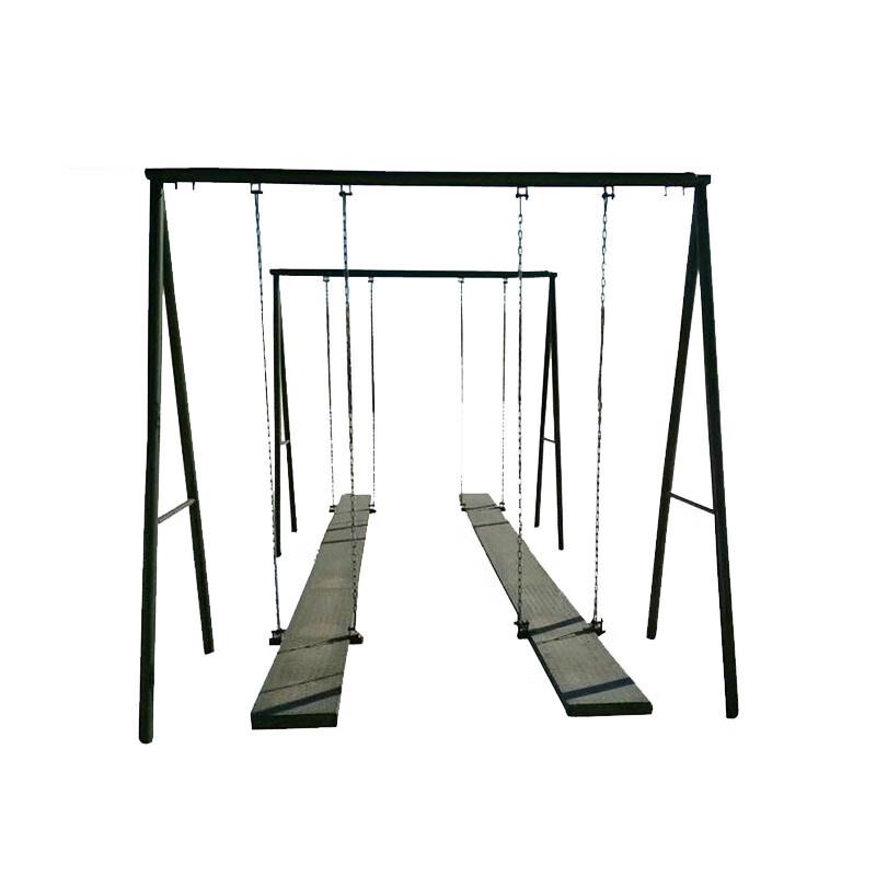 Two-Person Balance Training Log Beam