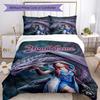 Gothic Illustrations Customize Your Name Bedding Set Breathable Duvet Cover with Pillowcases Home Decoration Birthday Gift