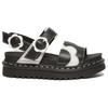 Dr. Martens Leather Fashion Comfortable Slide Sandals Women Sandals Black 31556009