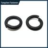 High Strength Elastic Spring Washer - Blackened, Open Type, Anti-Loosening Washer Hardware