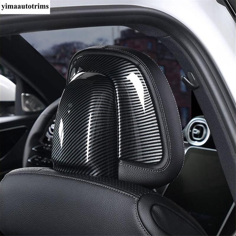 Car Steering Wheel Frame / Seat Head Pillow Adjust Button Panel Cover Trim Accessories For Benz C Class W206 Sedan - 2025