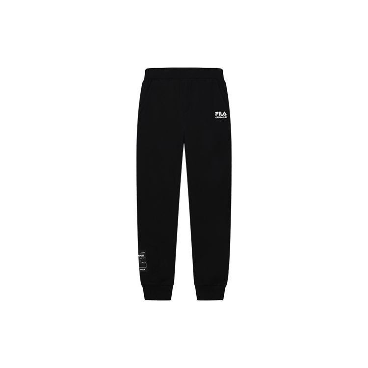 

FILA Solid Color Casual Fashion Knitted Sports Pants Men bottoms Black F11M229604FBK M