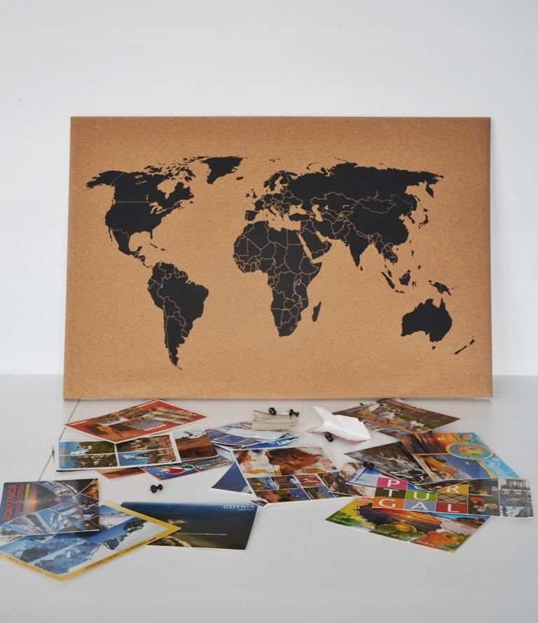 Tablica Korkowa Bez Ramy Drew. 60X40 Z Nadrukiem