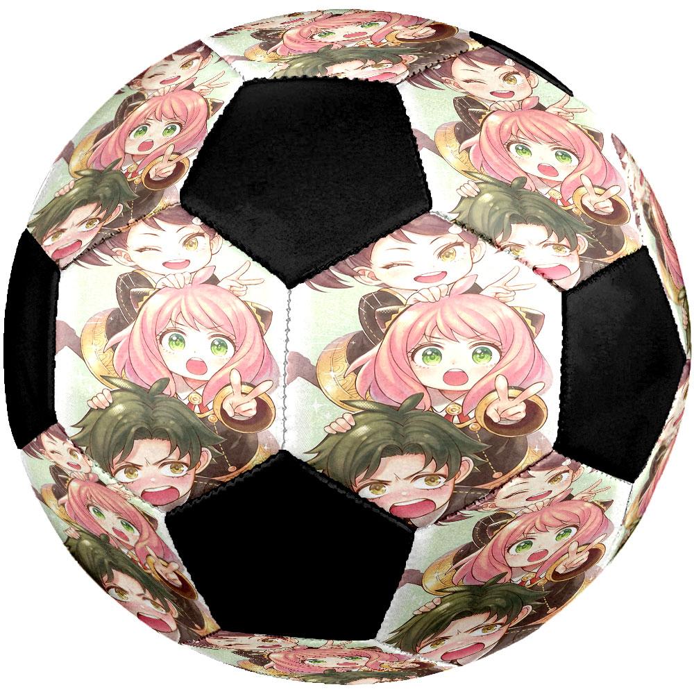 1pc SPY FAMILY Soccer Ball Size 5 Indoor Soccer Ball Fashion Colorful Backyard Game - Great For Sports Fans Gift HE38