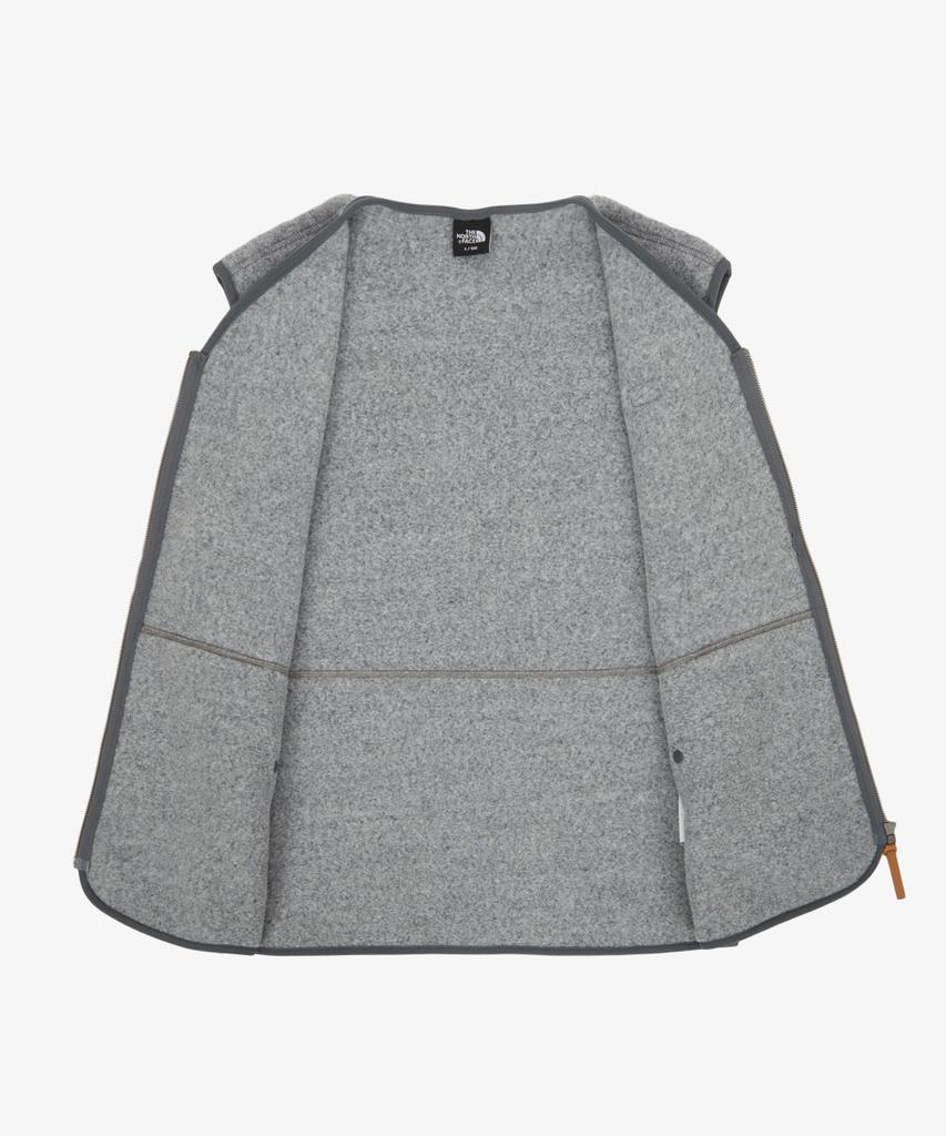 The North Face Nv4Fr59B Vermo Wool Fleece Vest Light_Gray