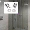 Aluminium Knob Rustproof Door Handle 80mm Length for Shower Door  designs  for Comfort & Styles in Home & Hotel Bathrooms