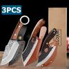 Hand Forged Boning Knife With Sheath Multi Purpose Chef Knife Perfect for Cutting Meat Chopping Vegetables Slicing Kitchen Knife
