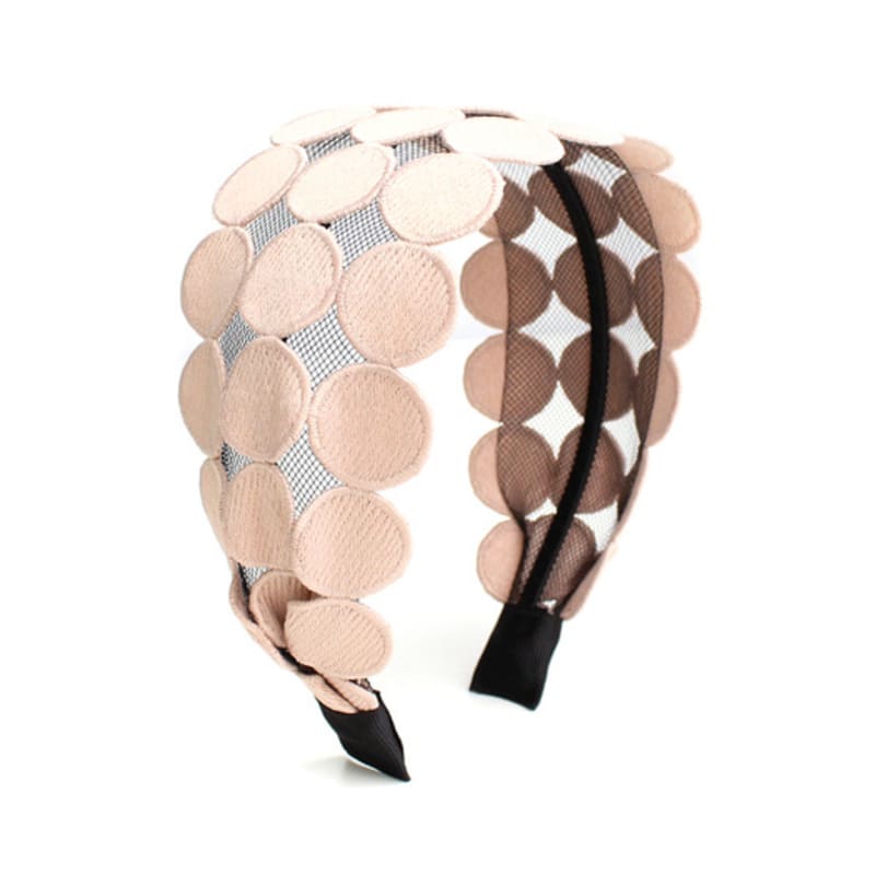 RACOHA Charming Dot Wide Hair Band Dot Wide Painless Hair Band