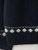 Sseomweeobeoteo Penguin Cowhichan Zip-Up - Navy