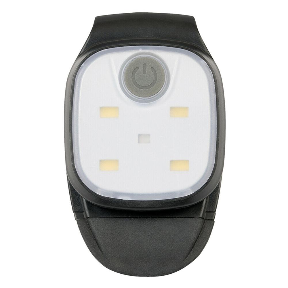 

Clip Headlamp 4 Lighting Modes LED Flashlight Clip Safety Warning for Jogging Night Walking for Fishing Hiking USB Rechargeable