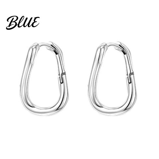 Earrings 1 Pair Geometric Huggie Hoop for Women Casual