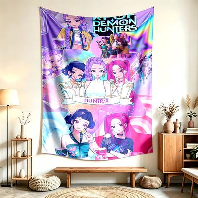 Kpop Şeytan Avcıları (54) Evleri, Yurtları ve Yatak Odalarını Dekore Etmek İçin Uygun, Dokunması Yumuşak ve Arkadaşlar ve Aile İçin Mükemmel Bir Hediye