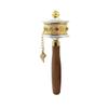 Hand Cranking Tibetan Prayer Wheel Colourful Religious Ornament  Home Decoration