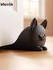 3D-gedruckte Katzentür Dekoration Bastelspielzeug Figur Geschenk Trendige Kreative Handbemalte Tierfigur
