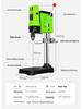 Compact High-Speed Precision Bench Drill with Variable Speed and Mobile Cross Slide Table