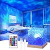 Northern Lights Projector, 16 Colors Rechargeable Aurora Light Projector & Mood Lighting Galaxy Lamp, Remote Night Light for Bedroom, Gift for
