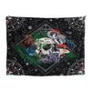 Decorative Tapestry Colorful Mushroom Skull Pattern Soft Lightweight Exquisite Beautiful Backdrop