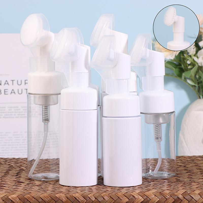 100/120/150 Pompă pentru spumă pentru spumă, dozator de săpun lichid, perie de spălat, recipient cosmetic pentru baie de îngrijire pentru curățarea feței